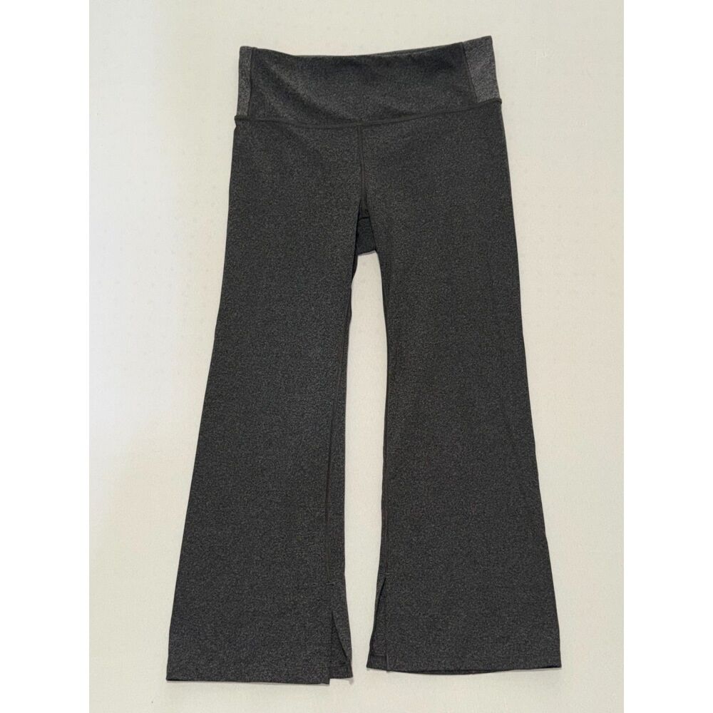 Athleta Heather Gray Yoga Pant/Flare Leggings | Size Large